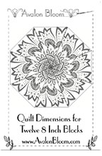 AvalonBloomKaleidoscopeQuiltPatterns