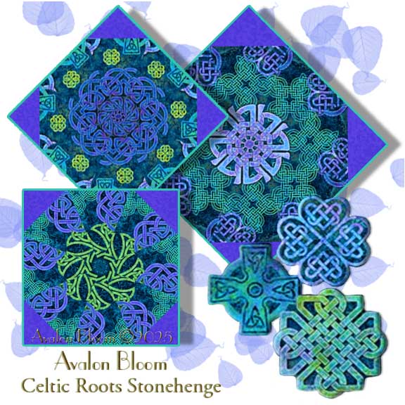 Jason Yenter Vivid Brocade Jewel Pre-cut Kaleidoscope Quilt Block Kit