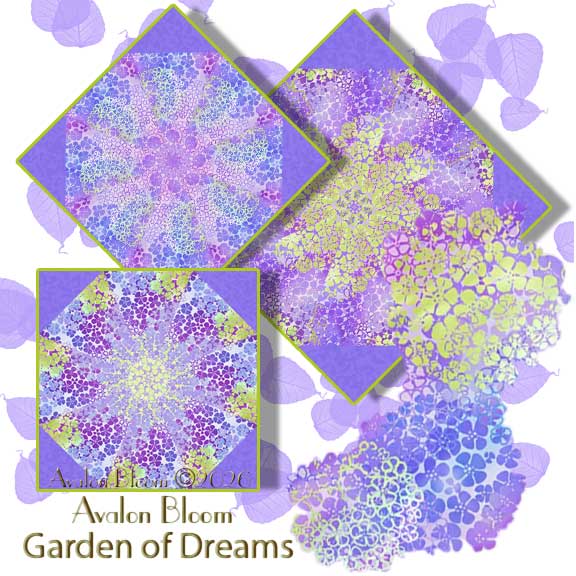 Jason Yenter Garden of Dreams II Kaleidoscope Quilt Kit