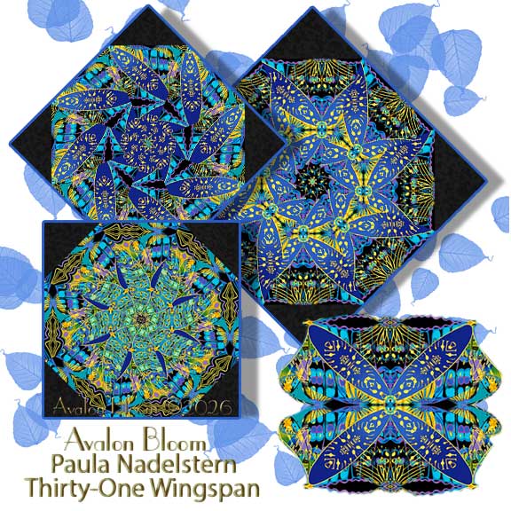 Paula Nadelstern Thirty-One Wingspan Kaleidoscope Quilt Block Kit