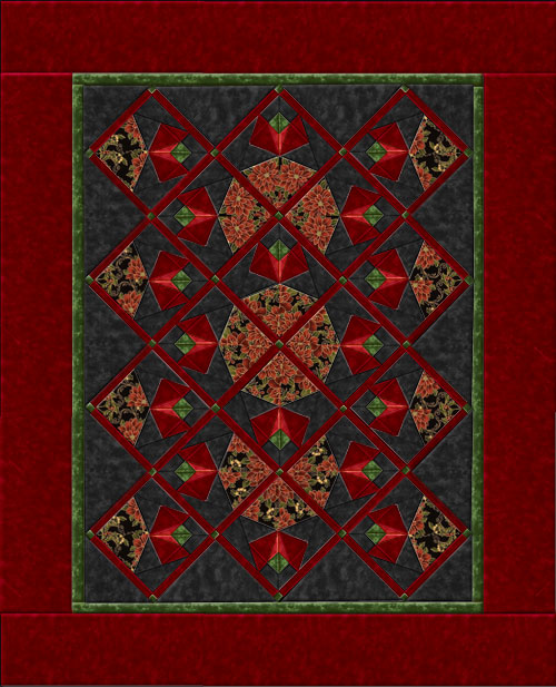 qlbl220607classicpoinsettiasnouveaulapquilt