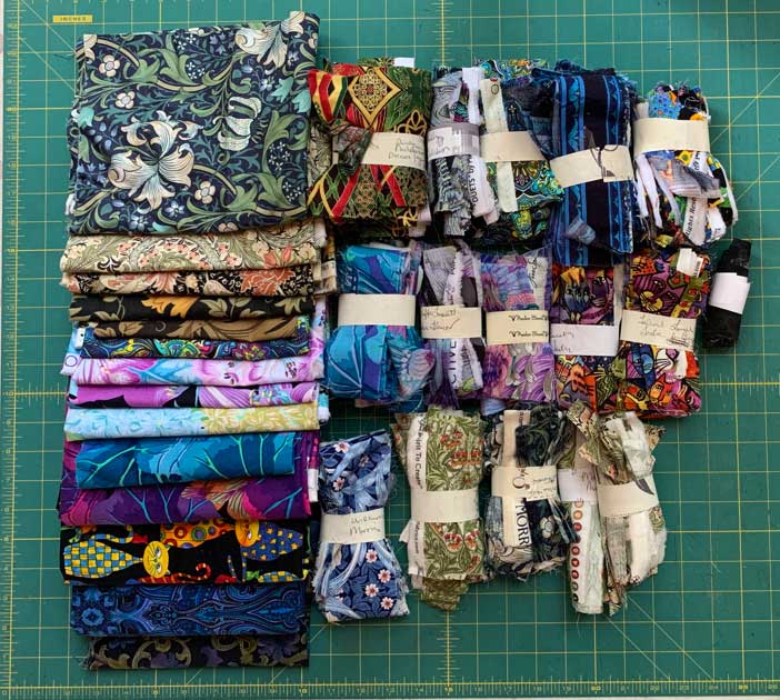Designer Scraps and Fabric
