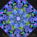 Meadow Bloom Wildflower Kaleidoscope Mug Rug Kit