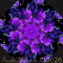 Evening Glow by Chong-A Hwang Kaleidoscope Quilt Block Kit