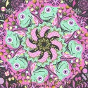 Tula Pink Prince Charming Déjà Vu Kaleidoscope Quilt Block Kit