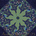 Rifle Paper Co. Camont Menagerie Kaleidoscope Quilt Block Kit