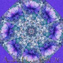 Dragonfly Mist Kaleidoscope Quilt Block Kit