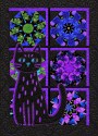 Whiskers in the Garden of Dreams Lap Kaleidoscope Quilt Kit 