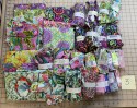 Stash Box of Tula Pink Scraps and Fabric
