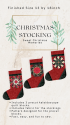 Sweet Christmas Memories Kaleidoscope Christmas Stocking  Kit