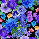 Meadow Bloom Wildflower Kaleidoscope Mug Rug Kit