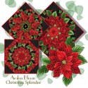 Christmas Splendor Kaleidoscope Pre-cut Quilt Block Kit