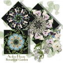 Botanical Garden Kaleidoscope Quilt Block Kit