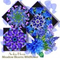 Meadow Bloom Wildflower Kaleidoscope Fan Table Runner Kit