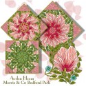 Morris & Co. Strawberry Thief  Pre-cut Kaleidoscope Quilt Block Kit
