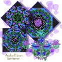 Luminous by Chong-A Hwang Kaleidoscope Quilt Block Kit