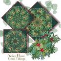 Good Tidings Pre-cut Kaleidoscope Quilt Block Kit