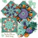 Bird Song Kaleidoscope Quilt Block Kit