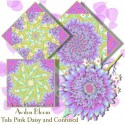 Tula Pink Untamed Daisy and Confused Kaleidoscope Quilt Block Kit