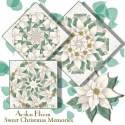 Winter White Sweet Christmas Memories Christmas Kaleidoscope Christmas Stocking  Kit
