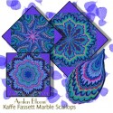 Marble Scallops Kaffe Fassett Collective 2025 Kaleidoscope Quilt Block Kit