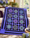 Meadow Bloom Wildflower Spinning Flagstones Kaleidoscope Quilt Kit