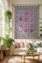 Tula Pink Prince Charming Déjà Vu Kaleidoscope Quilt Kit 
