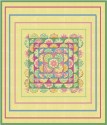 Brassica Yellow Tapestry Kaleidoscope Quilt Top Kit