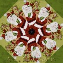 Kringle Krossing Kaleidoscope Quilt Block Kit