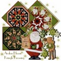 Kringle Krossing Kaleidoscope Quilt Block Kit