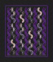 Primavera Iris Ribbons and Fans Kaleidoscope Queen Quilt Top Kit